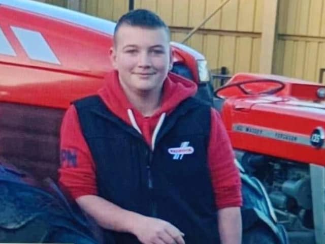 A tractor run was organised in memory of Isaac. (Pic supplied)