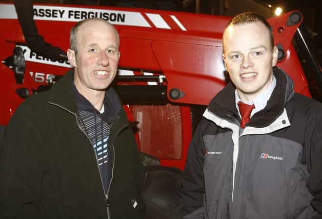 Kenny Stewart and Kevin Gribben pictured at the John McElderry's open night in Ballymoney. Picture: Steven McAuley/Kevin McAuley Photography Multimedia