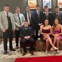 Members of Strabane and District YFC at the county dinner last October. Picture: Strabane and District YFC