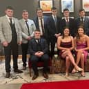 Members of Strabane and District YFC at the county dinner last October. Picture: Strabane and District YFC