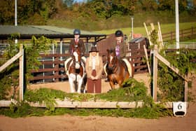 Champion Pony - Elissa Cowan, Janala Mr Tom, Judge Katie Crozier, Reserve Champion Lauren O'Rourke, Pippa