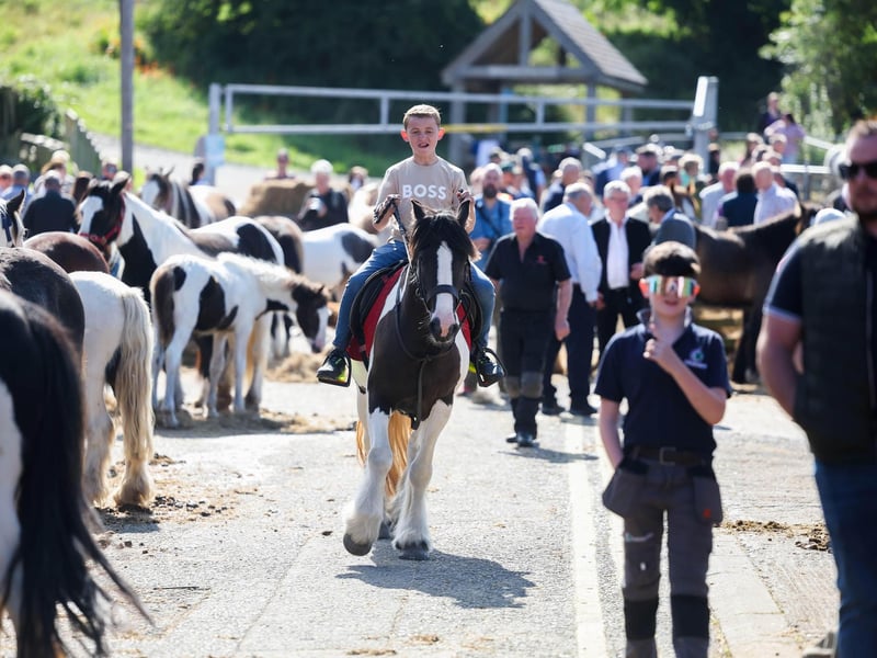 Annual Ould Lammas Fair is held in Ballycastle, Co. Antrim.