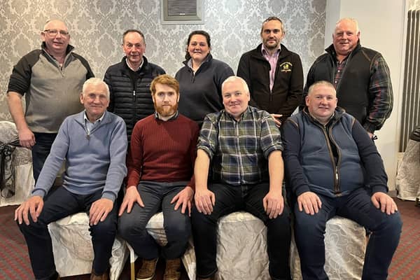Irish Beltex Sheep Breeders Club Committee members. (Pic: Irish Beltex Sheep Breeders Club)