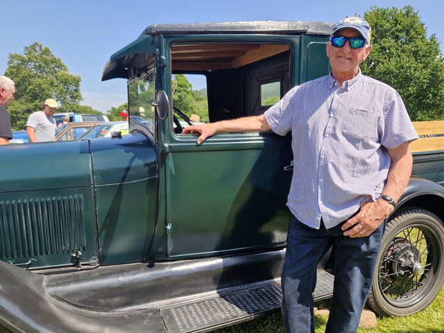 Brian Livingstone from Banbridge at this year's Kilbroney Vintage Show which was held at Kilbroney Forest Park, Rostrevor. Picture: Darryl Armitage