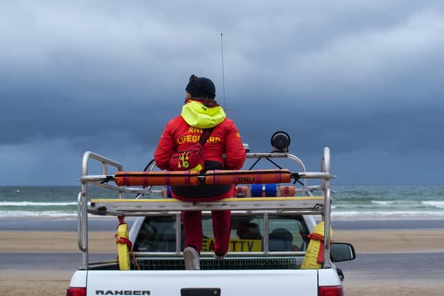 The lifeguard service is adjusting its operational hours this season from 10am to 6pm each day. (Pic: RNLI)