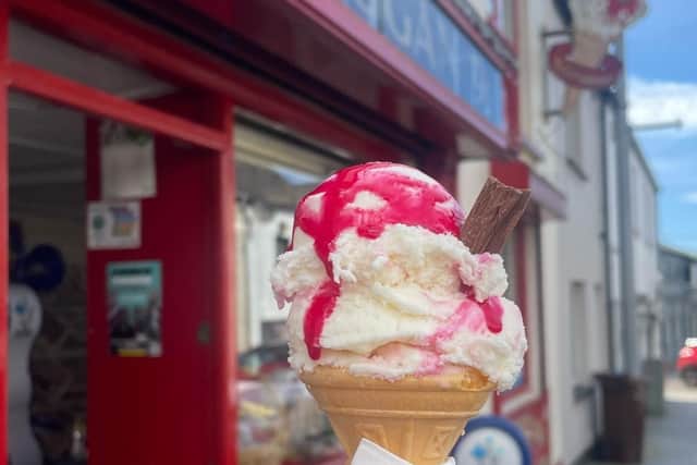 McGroggan's ice cream