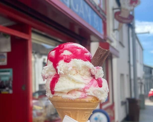 McGroggan's ice cream