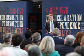 In April Joe Kennedy III, the US Special Envoy to Northern Ireland for Economic Affairs officially opened the exhibition.