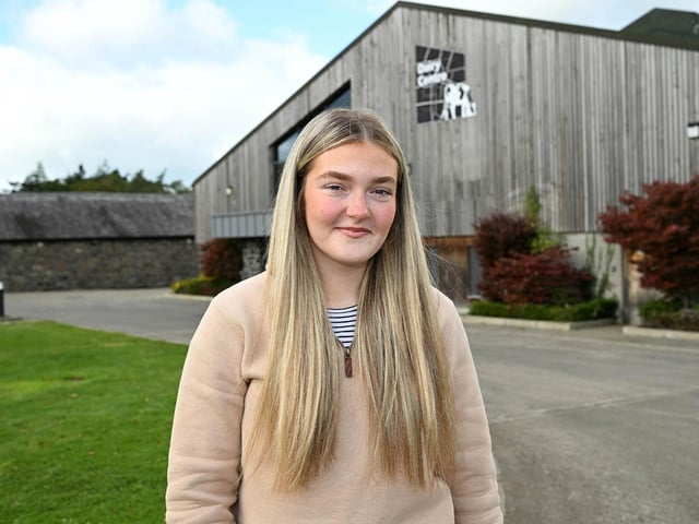 Aimee Taylor, a Level 2 Agriculture student from Curran shared her passion for the agriculture industry.