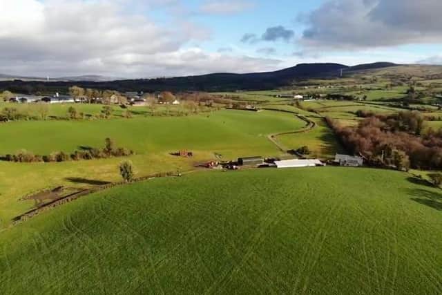 These workable sized fields are suitable for modern farming practices. Image: www.pollockestateagents.com