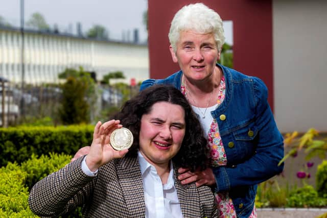 Lorna Twomey, winner of the Teagasc Walsh Scholars Gold Medal award 2024 with her mother Mary Twomey