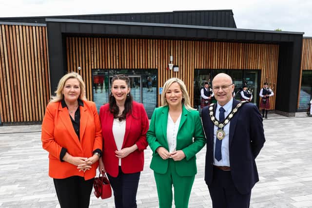 Celebration event marks completion of £7M Connecting Pomeroy project
