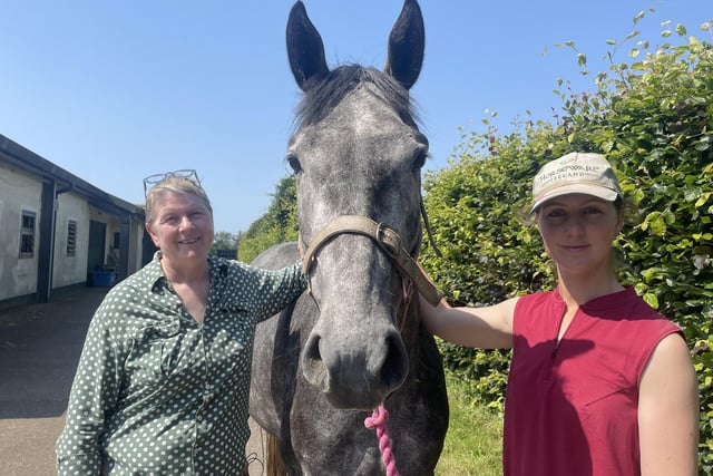 In Templepatrick in Antrim, we get an insight into the equestrian world with rider and sports horse breeder, Lucca Stubington, who runs the family business with her mum Georgia.