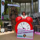 Newry Mourne and Down District Council Chairperson, Councillor Valerie Harte launches the district’s highly anticipated Giant Adventure festivals – Wake the Giant, Warrenpoint, Footsteps in the Forest, Slieve Gullion and Eats and Beats, Newcastle