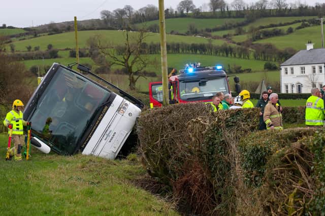 The school bus crash