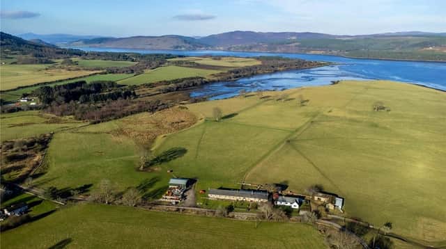 An owner-occupied croft with views to the Dornoch Firth has been launched to the market by Galbraith. Image: Galbraith