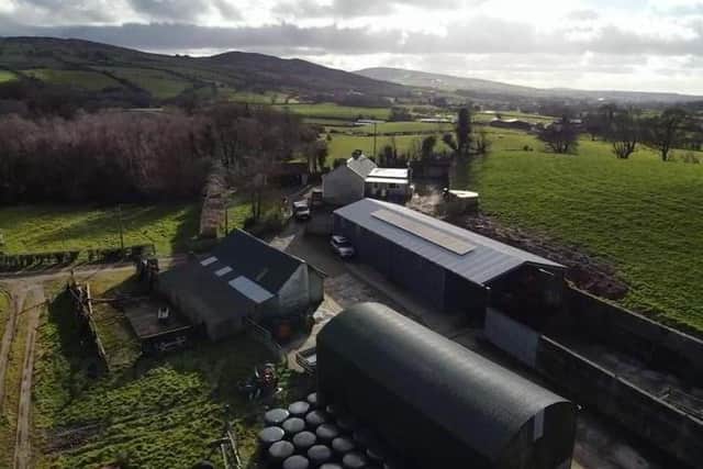 The yard comprises of a range of traditional outbuildings, sheds, stores and yard area. Image: www.pollockestateagents.com