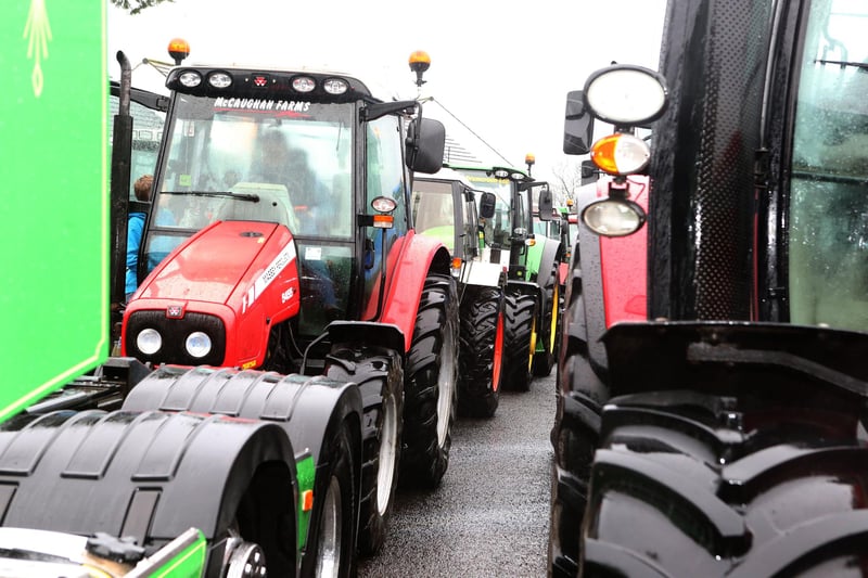 Pictured at the Bushmills Presbyterian Church tractor run on Saturday, held in Bushmills. (PICTURE KEVIN MCAULEY/MCAULEY MULTIMEDIA)