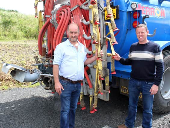 Stephen McKeown (left) and Matt Millar, who have recently set up the Splash It business. Picture: Richard Halleron