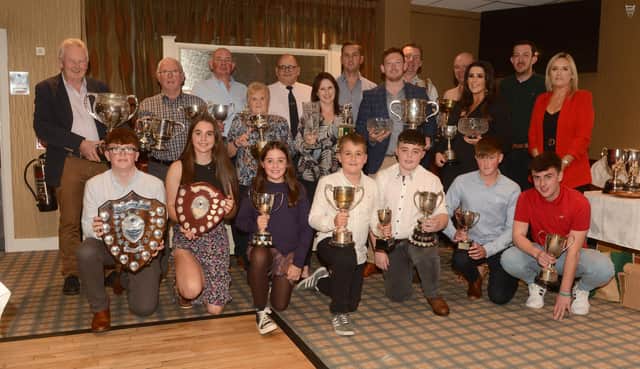 Prizewinners at the recent Suffolk Presentation of Awards evening at Killymoon Golf Club