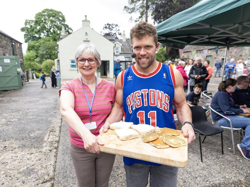 Jonny Murphy “The Hunger Hooker” with Sylvia Matthews Donagh Cottage Farm, Donaghcloney