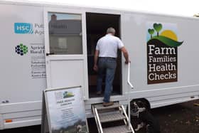 Farm Families Health Checks visit local markets and shows where farmers and farming families can avail of the services. (Pic: UFU)