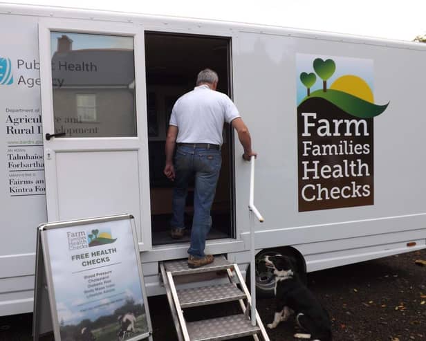 Farm Families Health Checks visit local markets and shows where farmers and farming families can avail of the services. (Pic: UFU)