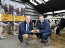 Clarence Calderwood, United Feeds and Derek Lough, Ulster Farmers Union. Picture: Cliff Donaldson