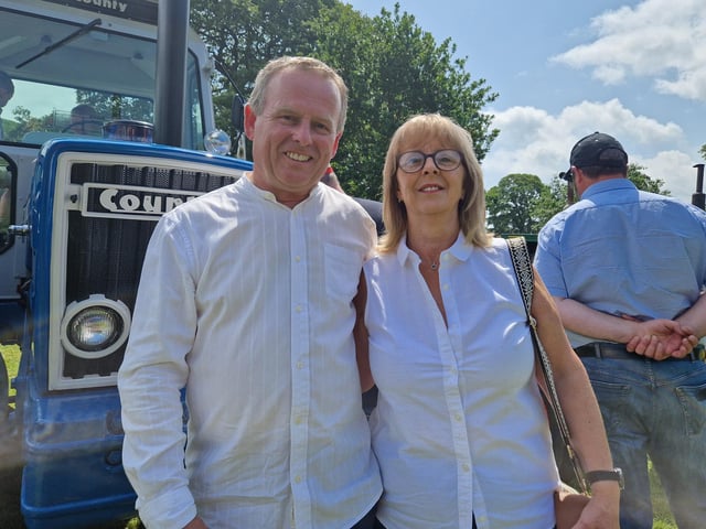 Gerard and Jacqueline McArdle from Jonesborough at this year's Kilbroney Vintage Show which was held at Kilbroney Forest Park, Rostrevor. Picture: Darryl Armitage