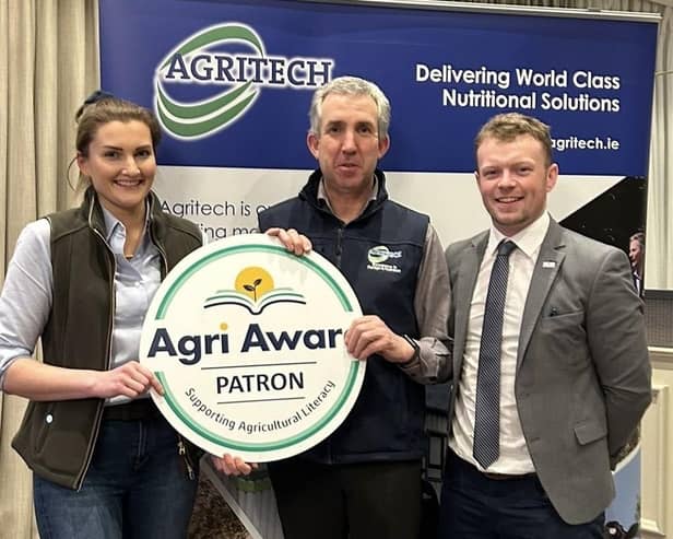 Amie Coonan, Agritech commercial and technical development manager, John Kenny, Agritech sales director and Robert Corroon, Agri Aware