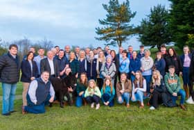 Organising Committee and Sponsors at the Saintfield Show Launch night held at Temple Golf Club