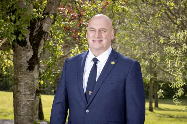 UFU deputy president John McLenaghan. (Pic: McAuley Multimedia)