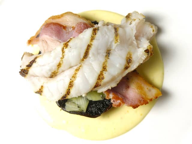 Monkfish is robust, meaty fish that will stand up to strong flavours. Also known as Angler fish it’s not known for its good looks. Almost half the fish is taken up with its head containing a wide mouth and offset eyes