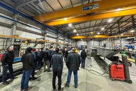 Mid Down UFU Group visit Walter Watson engineering and agricultural machinery business.