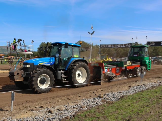BIG BLUE ON THE PULL!