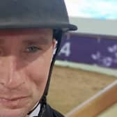 Richard Howley challenges at the FEI World Cup finals next week in Riyadh. There are 34 riders from 19 countries. (Pic: Ruth Loney)