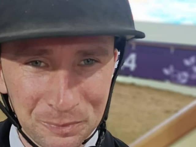 Richard Howley challenges at the FEI World Cup finals next week in Riyadh. There are 34 riders from 19 countries. (Pic: Ruth Loney)