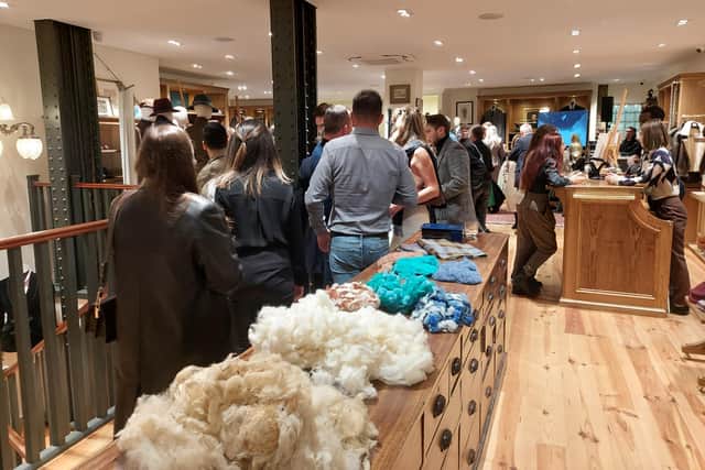 Events with two licensees, Woolroom and Harris Tweed, in partnership with the Campaign for Wool, targeted the mainstream press and saw celebrity endorsement too.