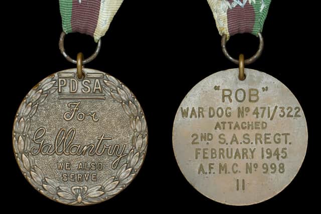 A County Antrim man sold the hugely emotive PDSA Dickin Medal for Gallantry, otherwise known as the VC for animals, awarded to his brave childhood pet. Image: Noonans
