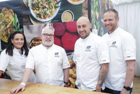 The Moy Park culinary team at the 155th Balmoral Show; Juila Winters, Aaron Dixon, Dean Skinner and Steve Dallas.