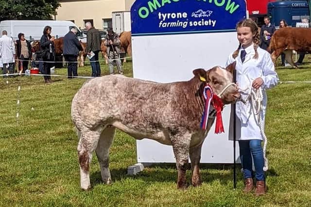 Maisy and Holly pictured at Omagh Show.
