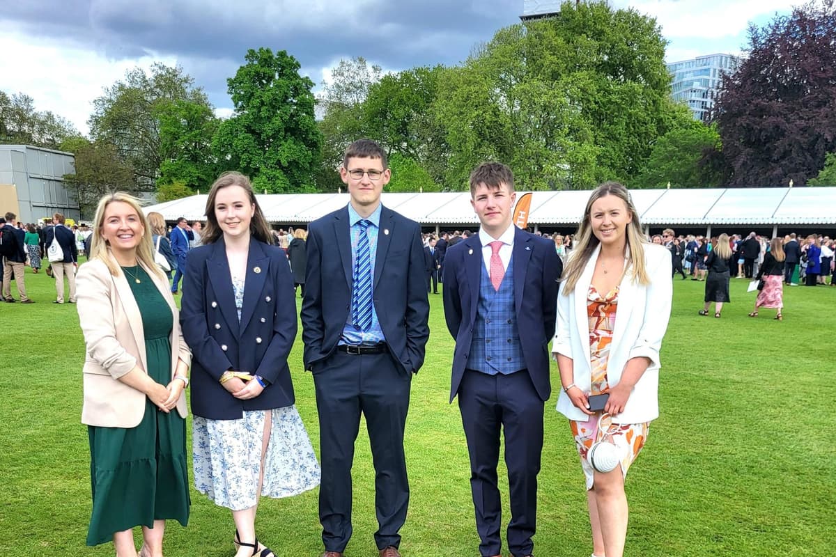 Samara Radcliffe Young Farmers’ Clubs of Ulster celebrates Gold Duke of Edinburgh ...