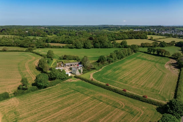 Three-bedroom farmhouse surrounded by productive farmland available to ...