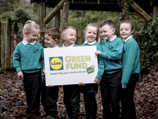 St Joseph’s Primary School pupils, Eanna; Peadar; Jo; Kate; Daithi and Aoife