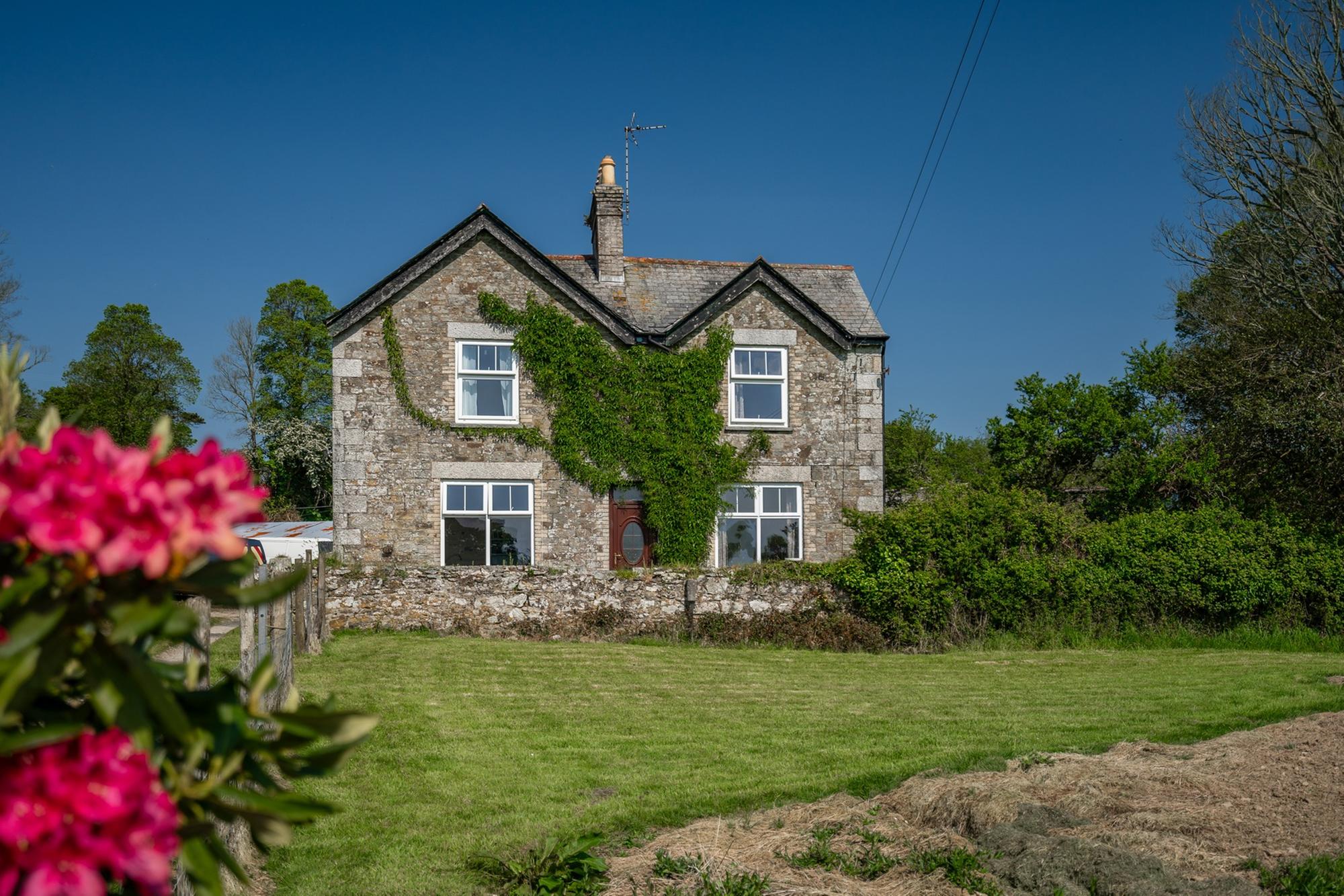 Three-bedroom farmhouse surrounded by productive farmland available to ...
