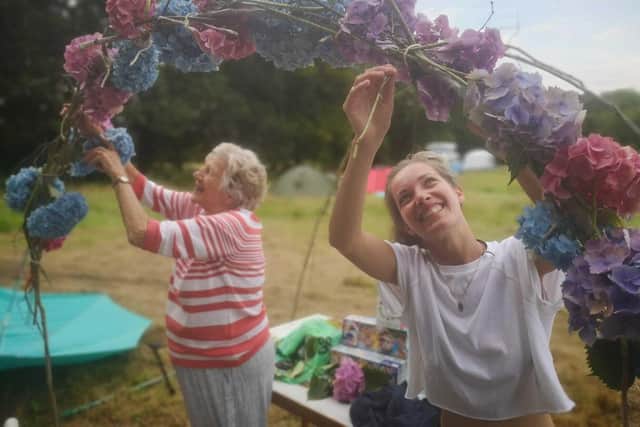 Harriet Cunningham, is the owner of Benville Manor Camping, which she runs alongside her daughter.