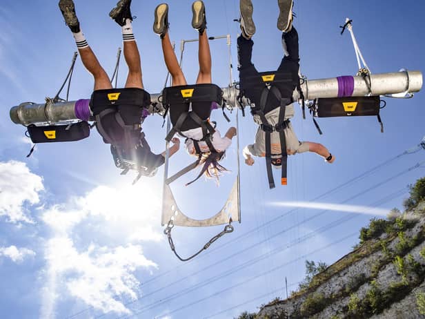 The UK’s only outdoor sky dive machine will open later this summer.