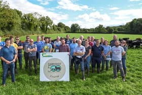 The first groups of farmers graduated this week from two Teagasc dairy calf to beef courses which were run as part of the Teagasc Dairy Beef 500 programme and commenced in October last year. Picture: Teagasc