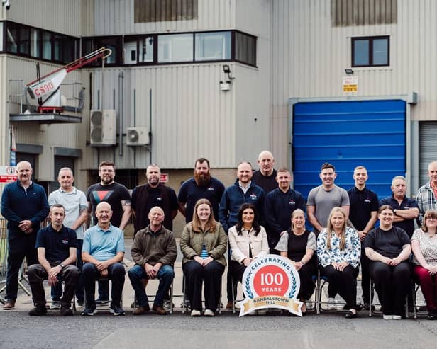 The Pilgrim’s Europe site team at Randalstown Feed Mill.