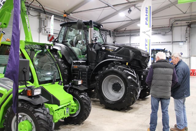 The Fibrus Spring Farm and Plant Machinery Show is back at the Eikon Exhibition Centre. The show is open until 10pm tonight and from 12 Noon tomorrow (Thursday 26 January).